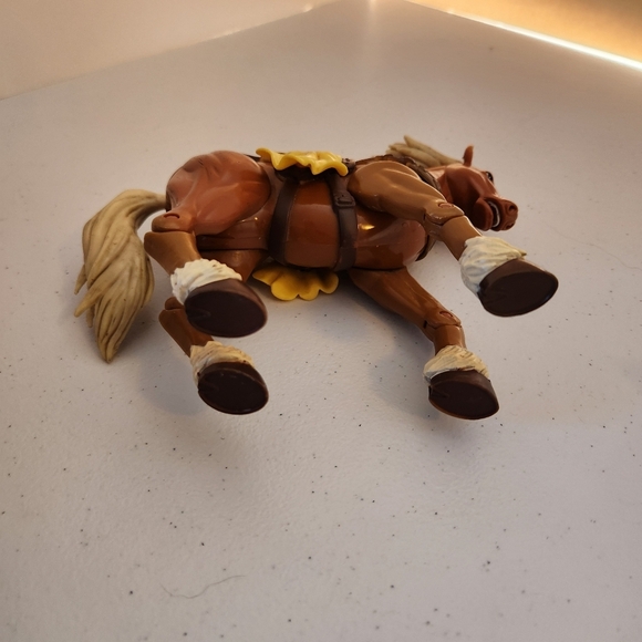 Horse Epona Vintage 2000 Legend of Zelda Link Ocarina of Time Toy Action Figure - Picture 7 of 7